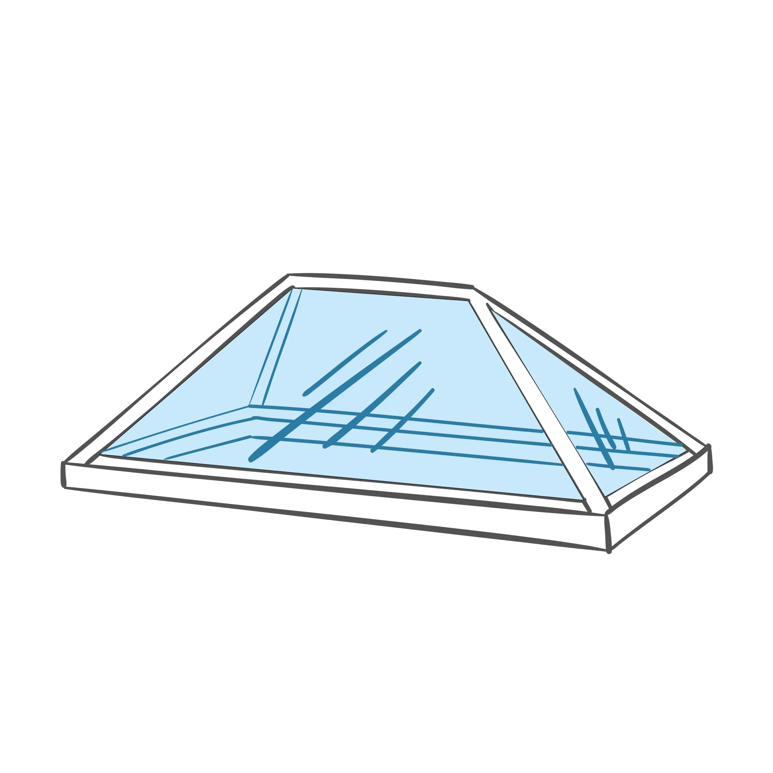 Glass-roof